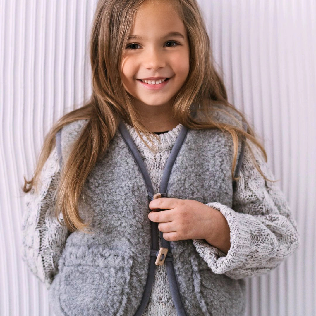 Zaffiro Kinder Wollweste &