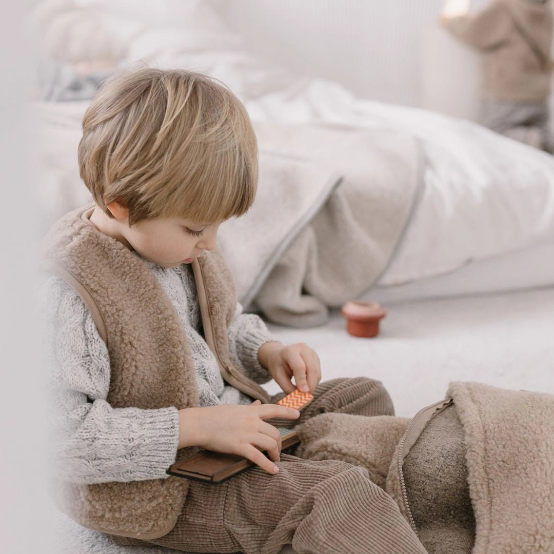 Zaffiro Kinder Wollweste &