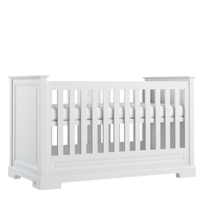 Umbaubares Babybett Royal II mit langen Gittern für einen gesunden Schlaf