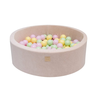 Baby Bällebad beige mit 250 Bällen online kaufen - Babygeschäft Wien