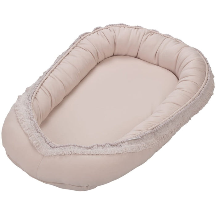 Cotton &amp; sweets Babynest Boho puderrosa aus Baumwolle bei Harmony Ambiente online kaufen