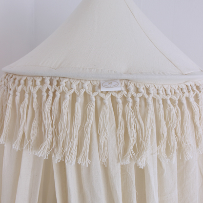Cotton &amp; Sweets Baldachin aus Baumwolle vanilla - harmony ambiente