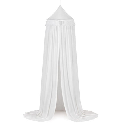 Cotton &amp; Sweets Baldachin Boho weiß - harmony ambiente