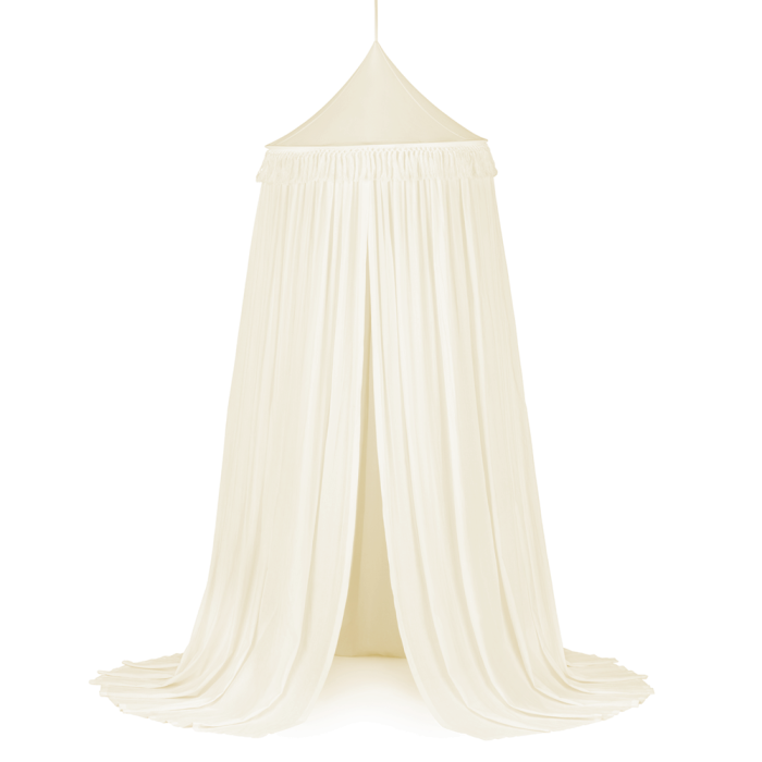 Cotton &amp; Sweets Baldachin Boho vanilla - harmony ambiente
