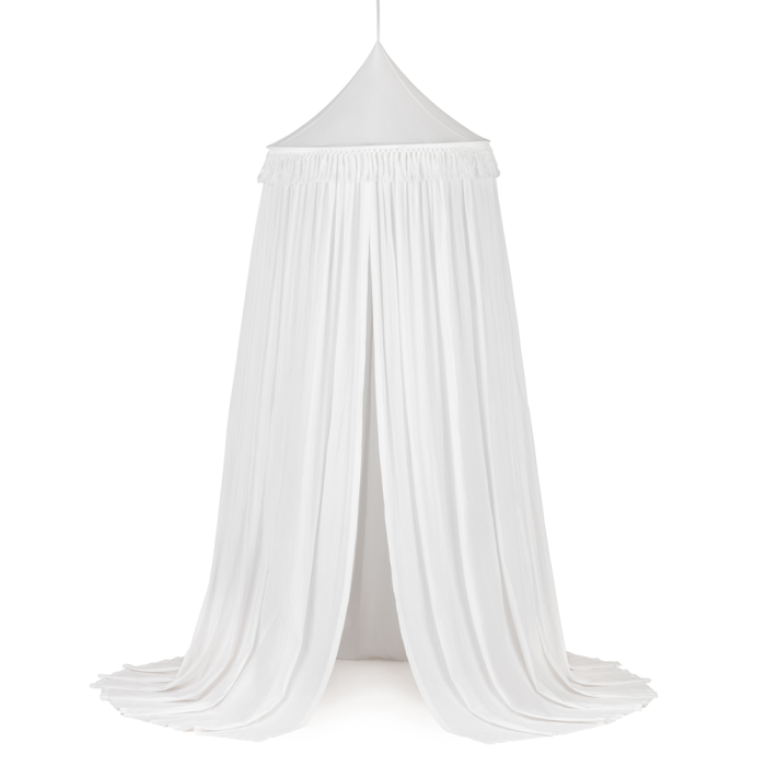 Cotton &amp; Sweets Baldachin Boho 70 cm weiss - harmony ambiente