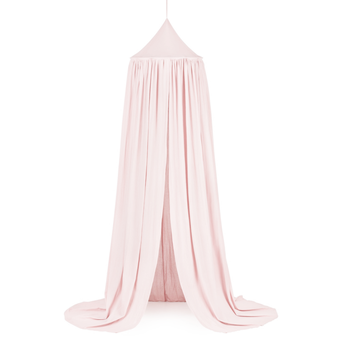 Cotton &amp; Sweets Baldachin aus Baumwolle puderrosa - harmony ambiente