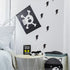 Wandtattoo Blitz schwarz | Wandaufkleber Blitz schwarz | Wandsticker Blitz schwarz | Kinderzimmer Wandtattoo online kaufen
