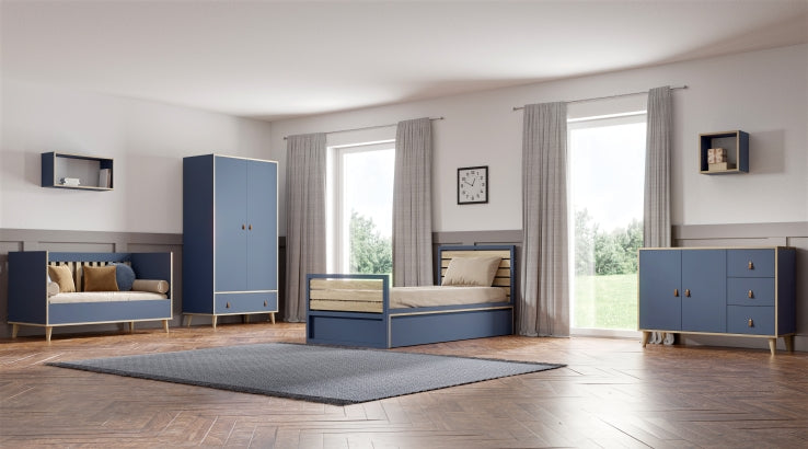 Schrank NEW YORK dunkelblau