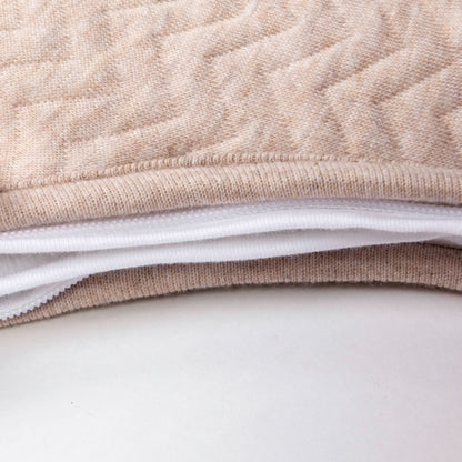 Schlafsack "Chevron Light Camel" mit abnehmbaren Ärmeln